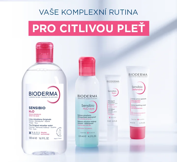 Bioderma Sensibio. Vaše komplexní rutina pro citlivou pleť. Bioderma Sensibio. Vaše komplexní rutina pro citlivou pleť.