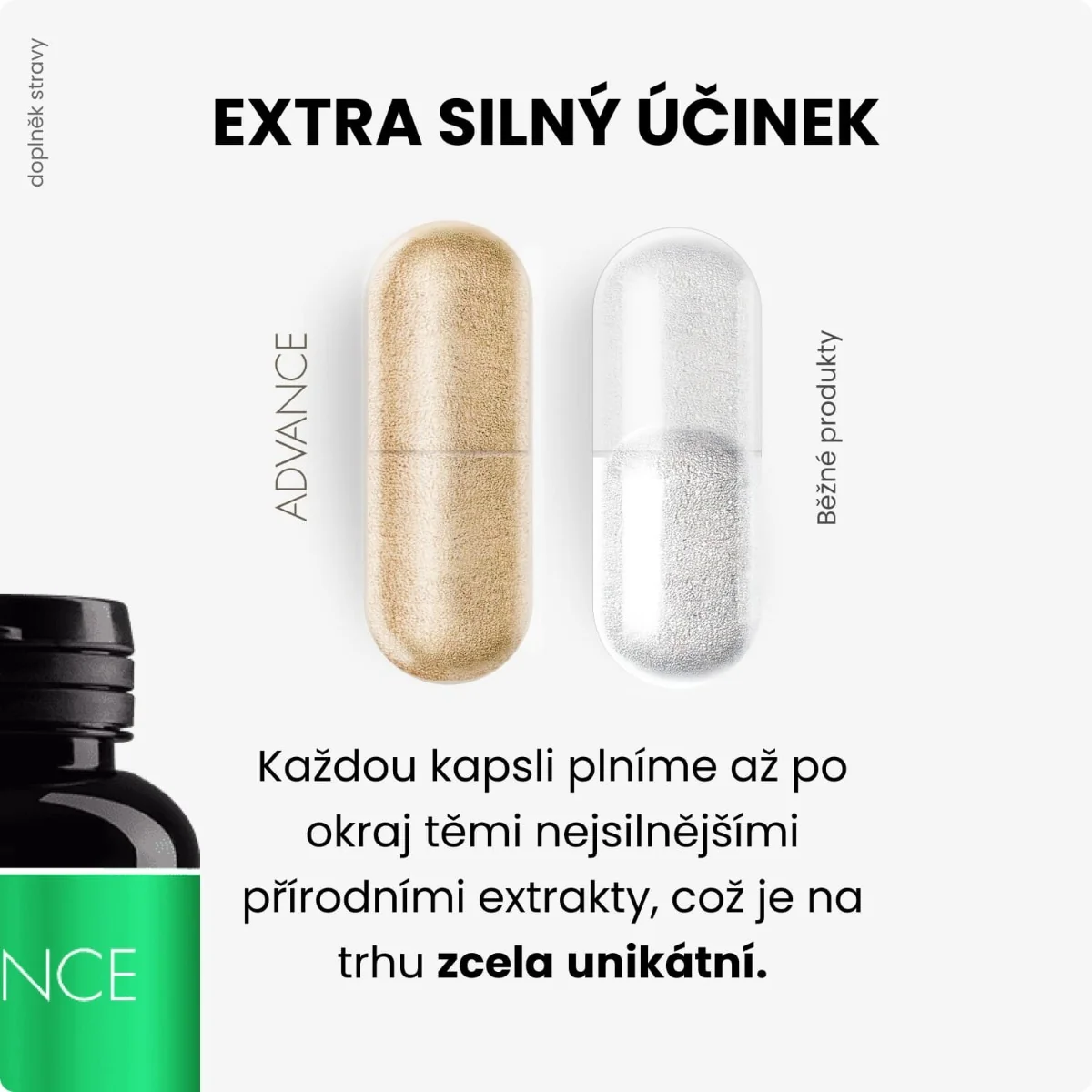 ADVANCE Fertin mužská plodnost 60 kapslí