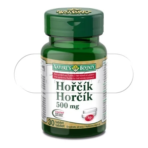 Nature's Bounty Hořčík 500mg tbl.30