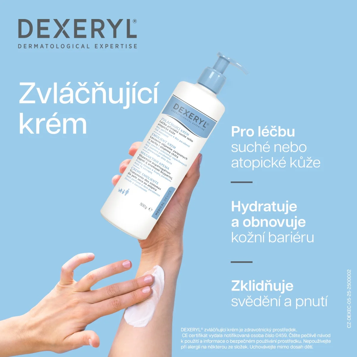 Dexeryl krém 500 g