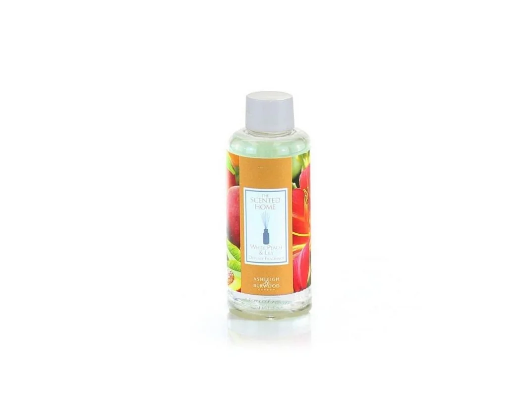 Ashleigh & Burwood London Náhradní náplň do difuzéru THE SCENTED HOME - PEACH & LILY, 150 ml