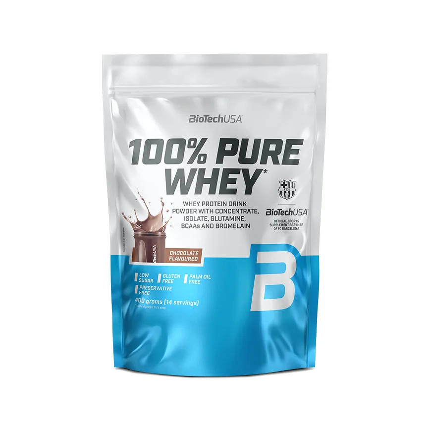 BioTech USA 100% Pure Whey 400 g čokoláda