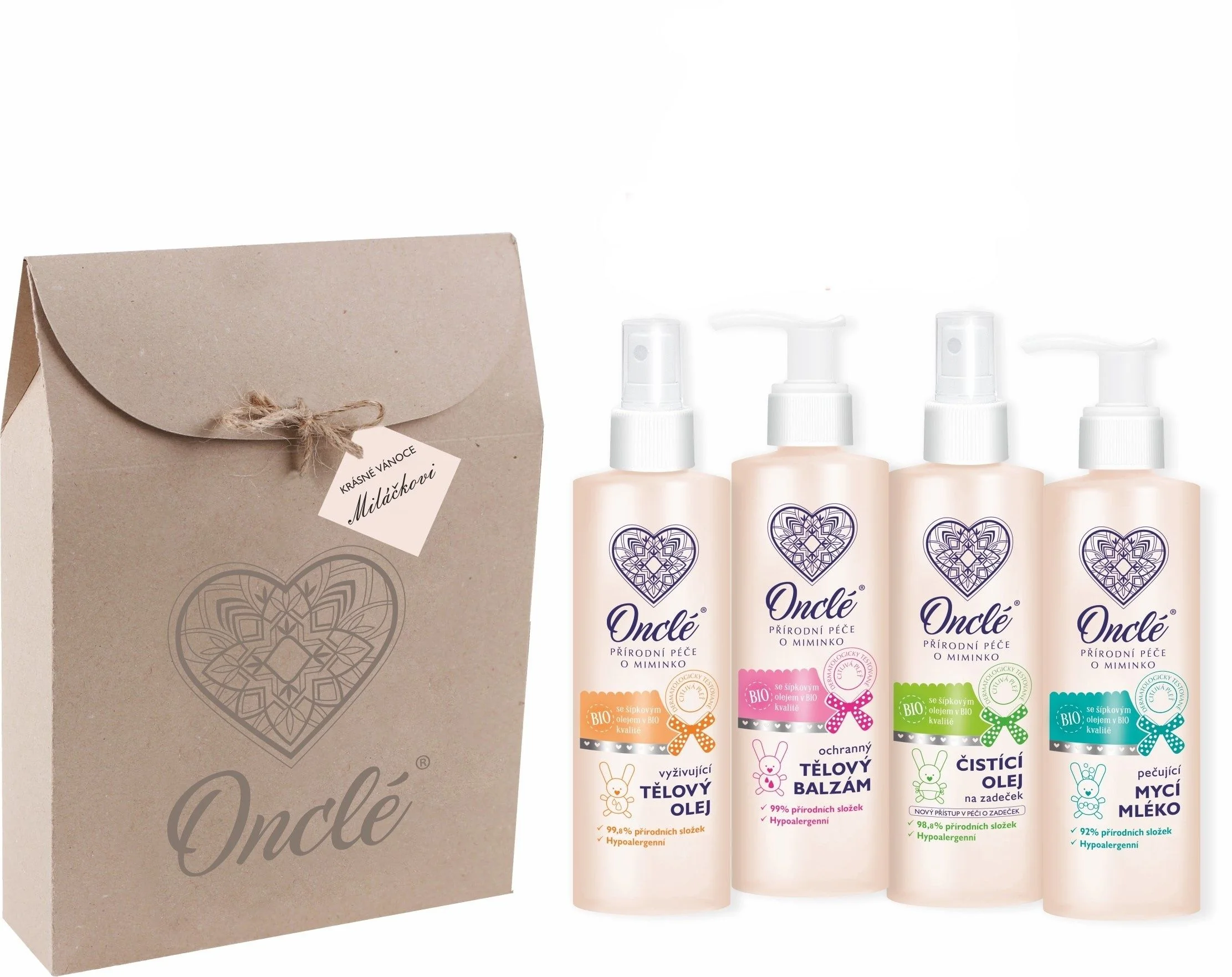 Onclé Dětské prémiové balení 4x200 ml