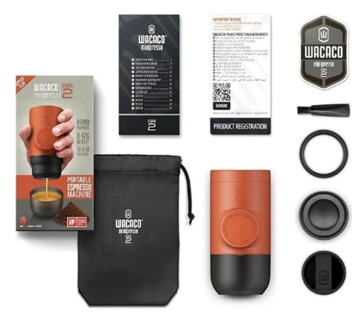 Wacaco Minipresso GR2 Copper Clay