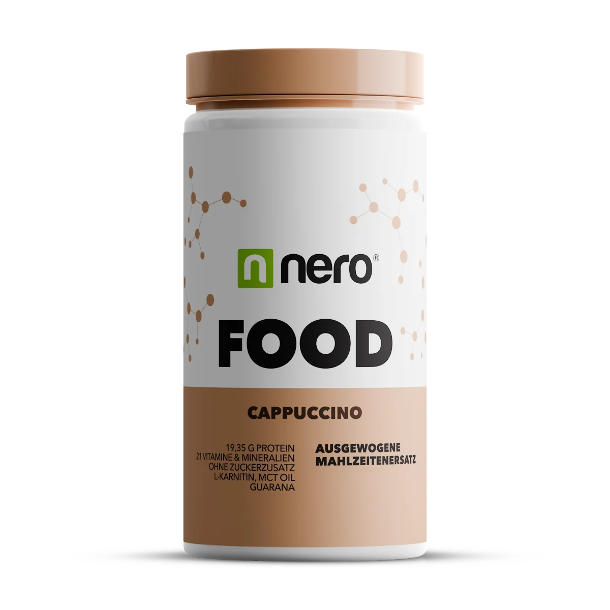 NERO FOOD Cappuccino Náhrada stravy 600g