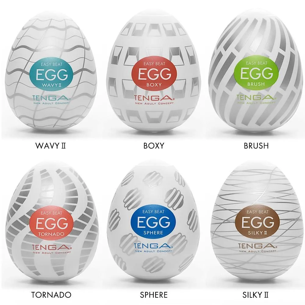 TENGA EGG Standard masturbační vajíčka 6 ks