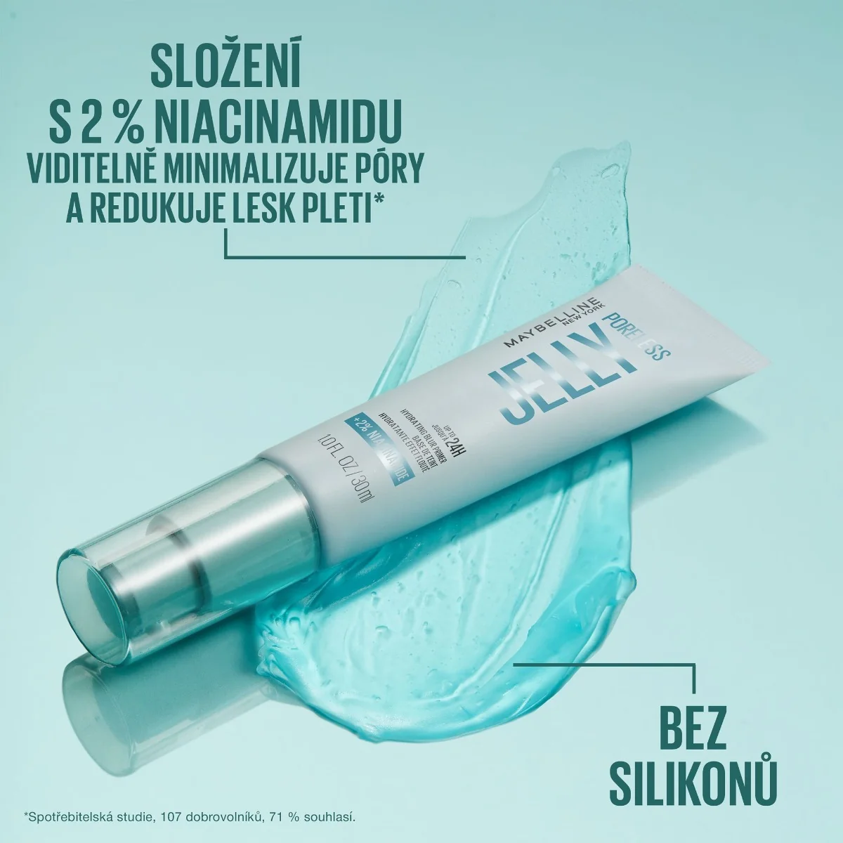Maybelline Poreless Jelly Primer podkladová báze 30 ml