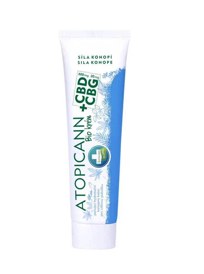 Annabis Atopicann CBD + CBG Bio konopný krém 100 ml