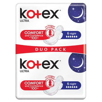 Kotex Ultra Night Duo pack 12 ks