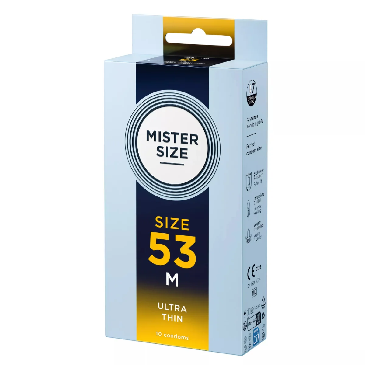 Shunga Mister Size 53 mm kondomy, 10 ks