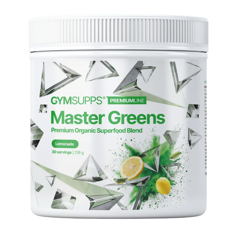 Gymsupps Master Greens limonáda