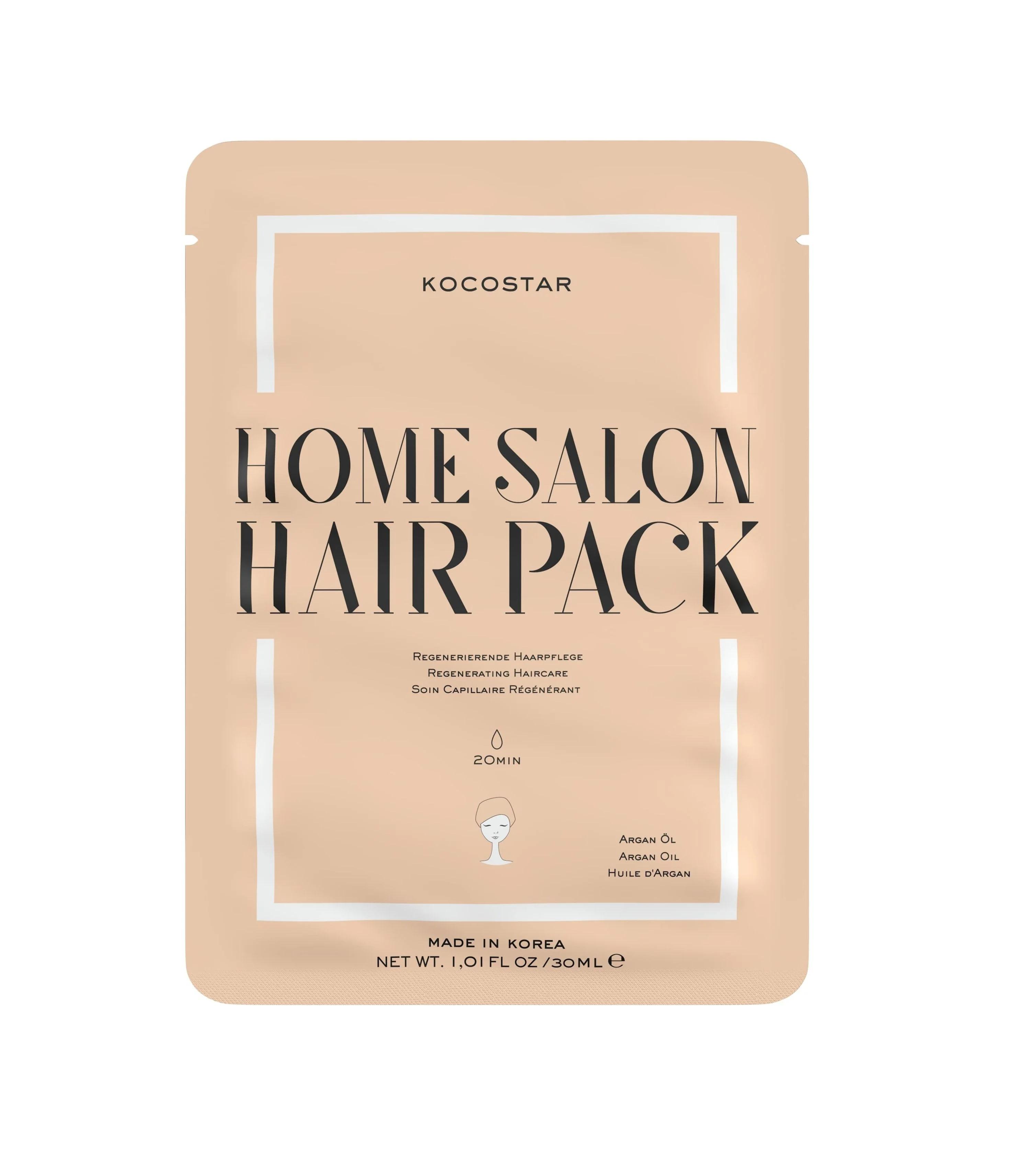 Kocostar Home Salon Hair Pack hydratační maska na vlasy 30 ml