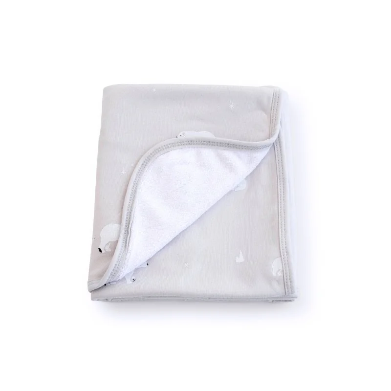 Bonjourbébé dětská bavlněná deka Polaris Grey