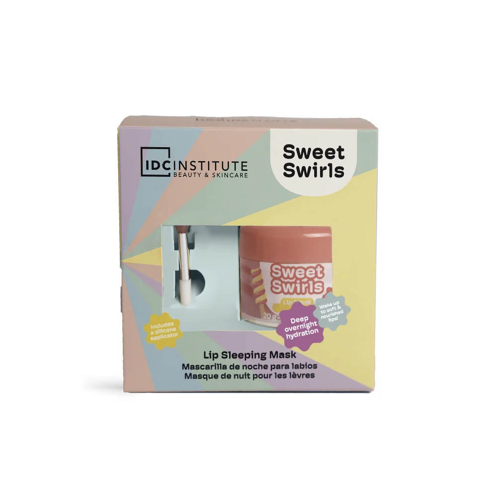 IDC Institute SWEET SWIRLS Sweet Cherry noční maska na rty 20 g