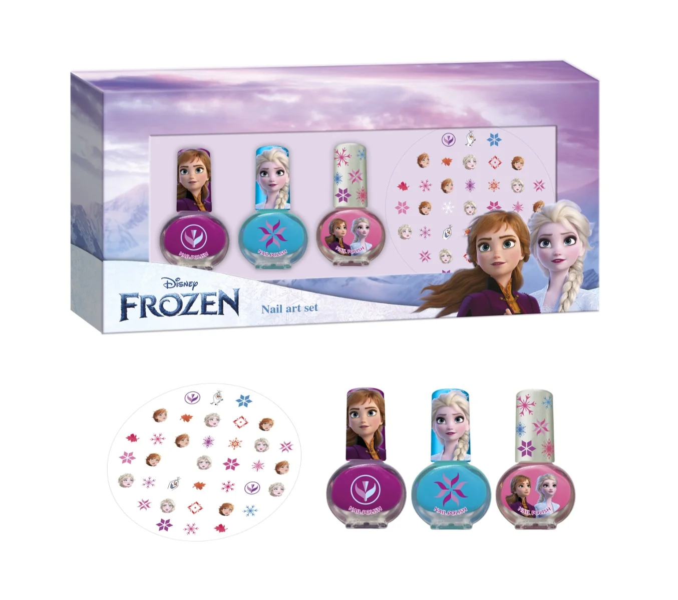 Disney Frozen set na nehty 4 ks
