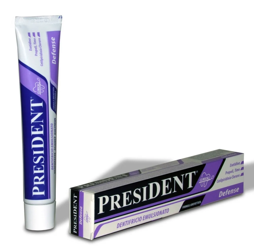 PresiDENT zubní pasta Defense 75ml