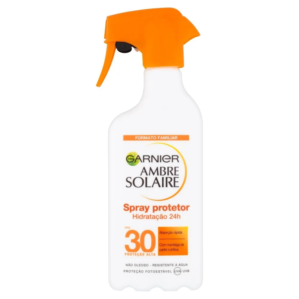 Garnier Ambre Solaire Classic Protection SPF30 sprej na opalování s vyšší ochranou 300 ml