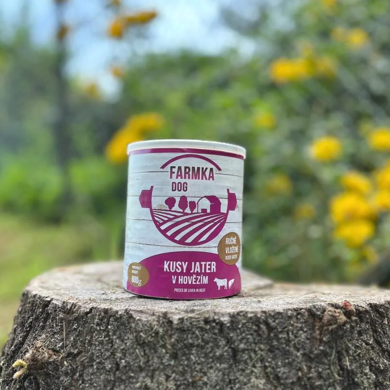 Sokol Falco FARMKA DOG s játry 800g