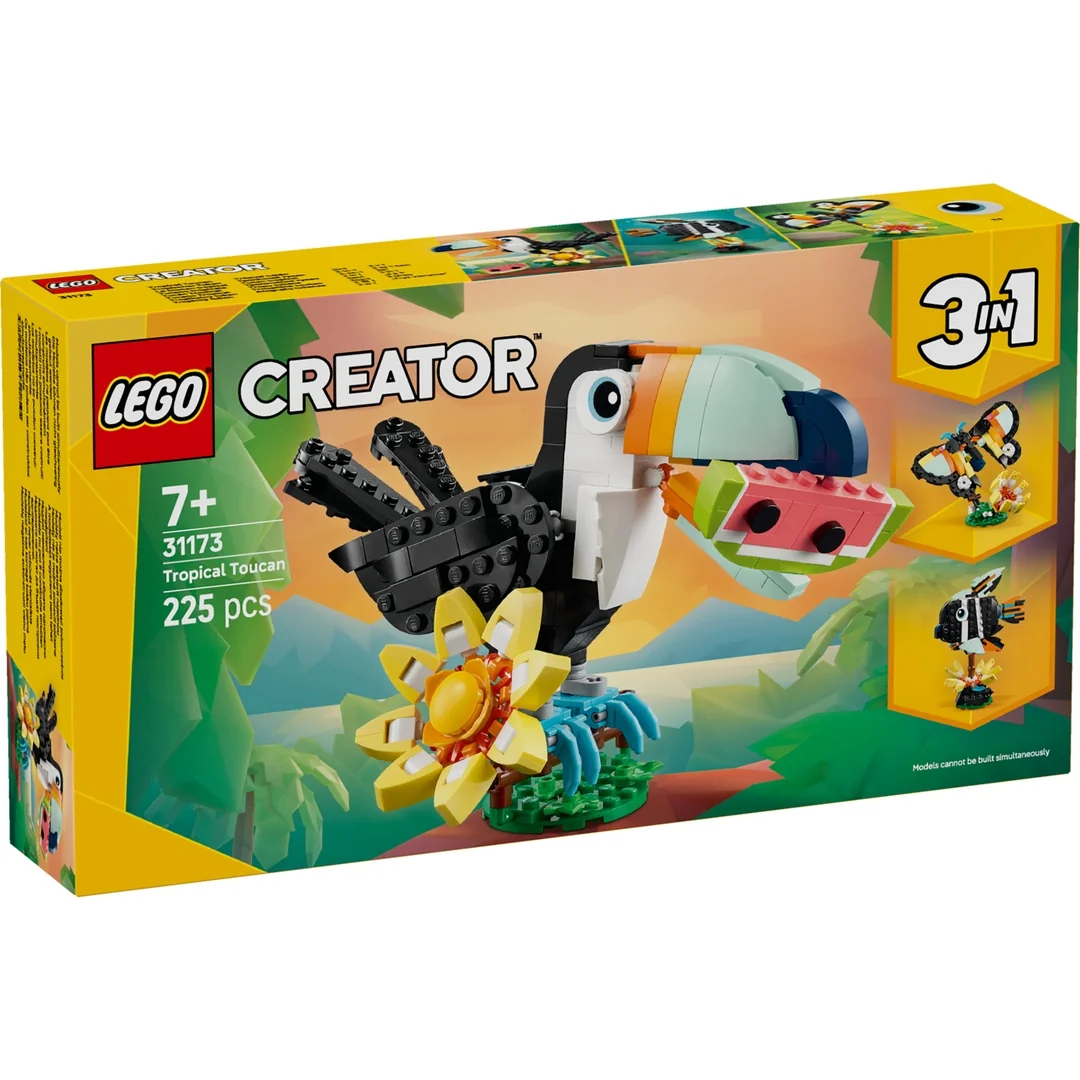 LEGO® Creator 3v1 31173 Divoká zvířata: Tropický tukan