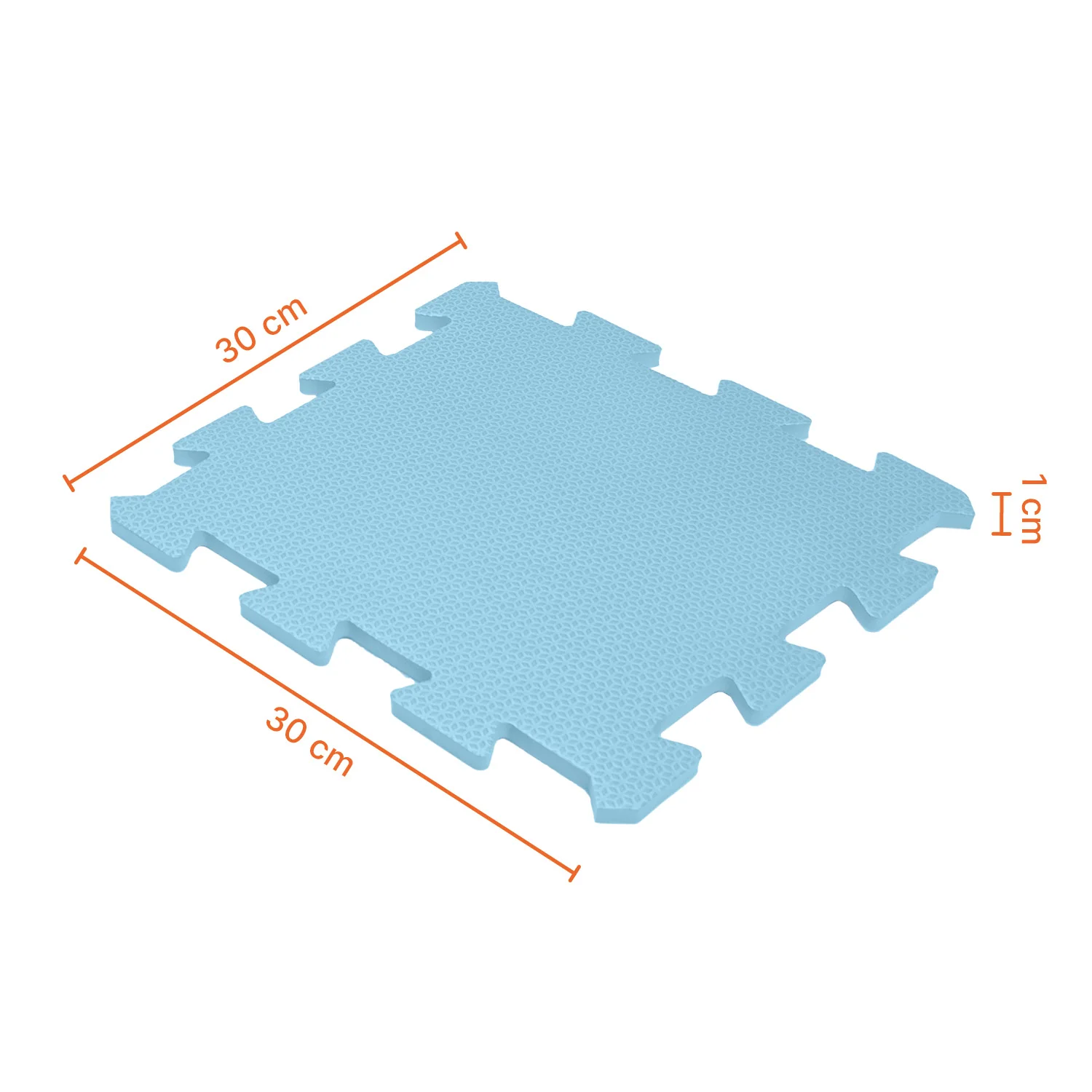 Zopa Pěnová podložka Puzzle 30x30 cm 9ks, Floral Blue 7