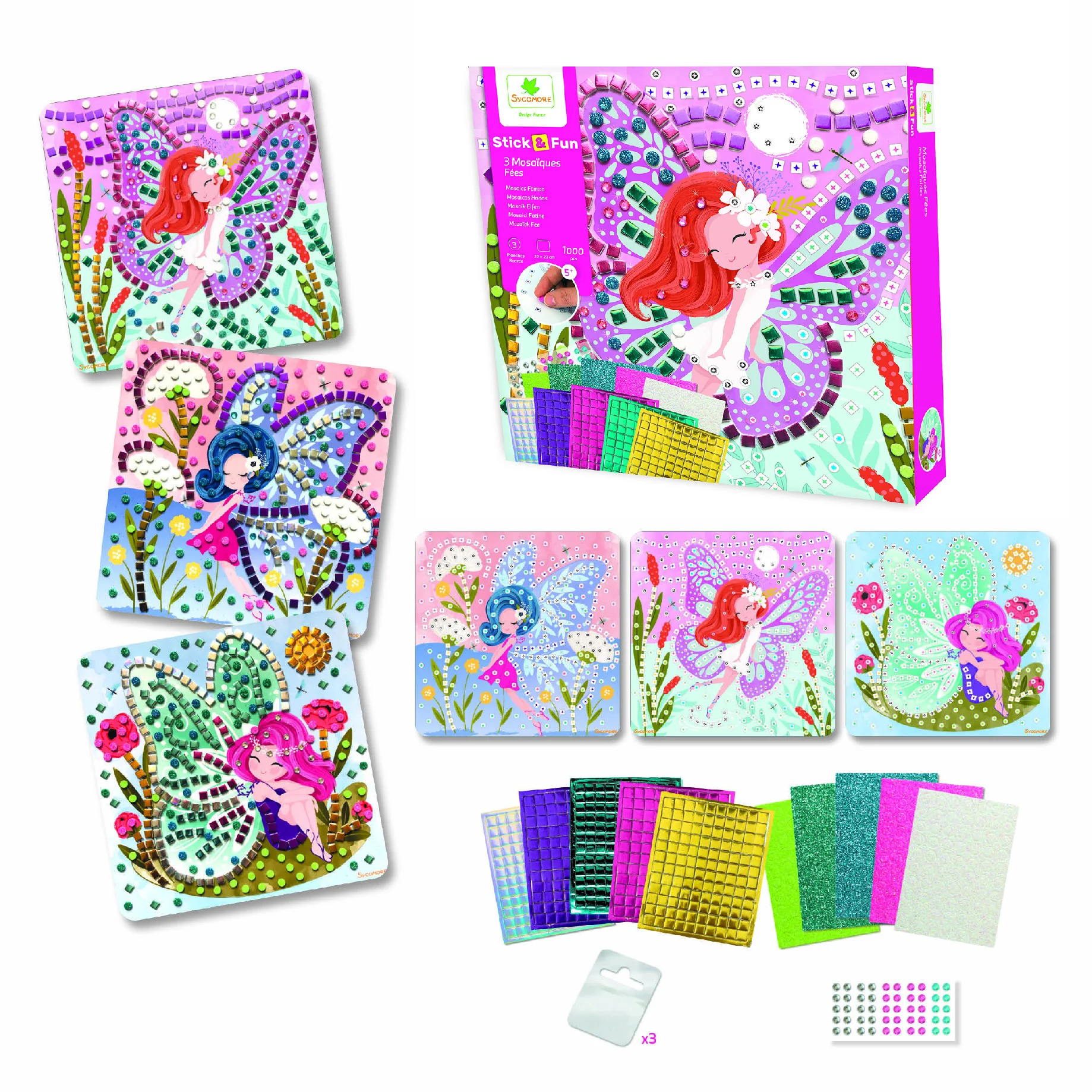 Sycomore Stick & Fun - mozaika - víly 