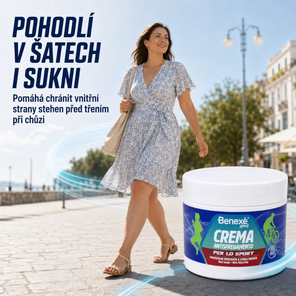 Benexè SPORT Krém proti tření 250 ml