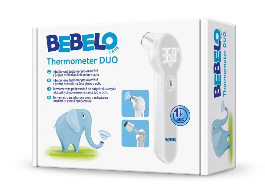 BEBELO Thermometer DUO infračervený teploměr 1 ks