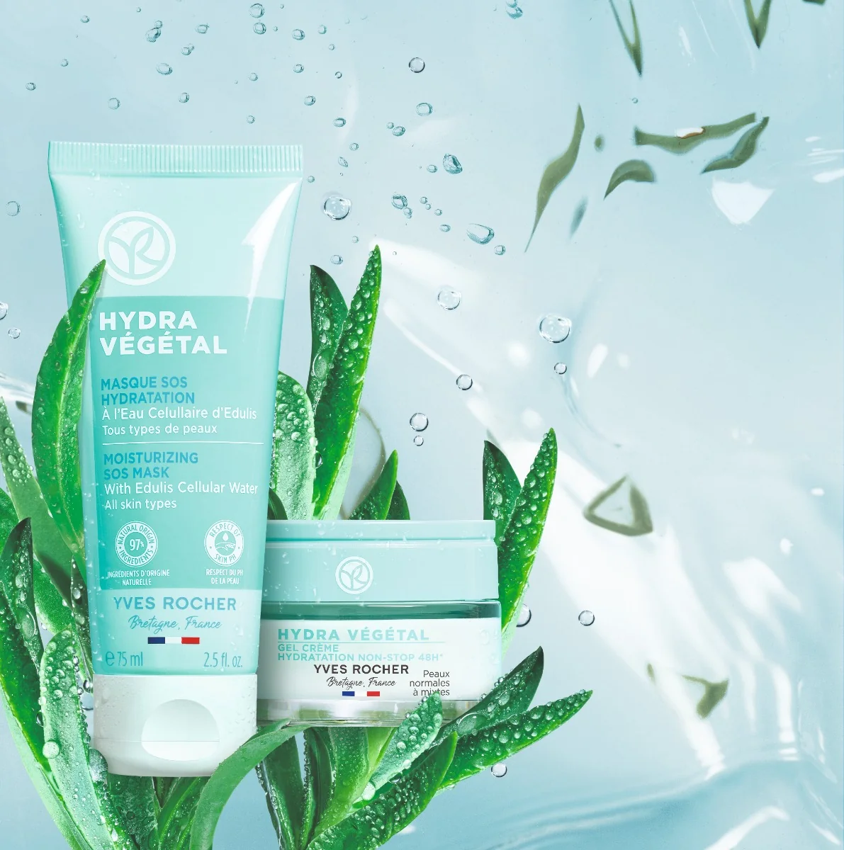 Yves Rocher Intenzivní hydratační maska 75 ml