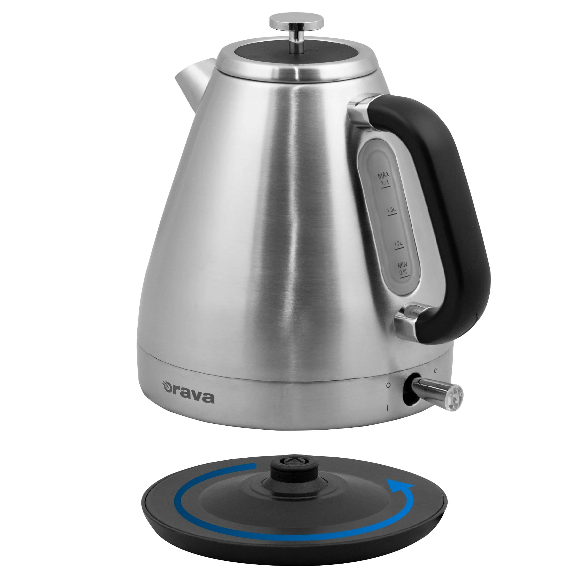 Orava Retro nerezová varná konvice 1,7l