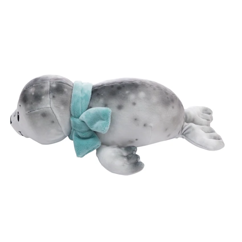 Nici Plyš Tuleň Bente 24cm, ležící GREEN