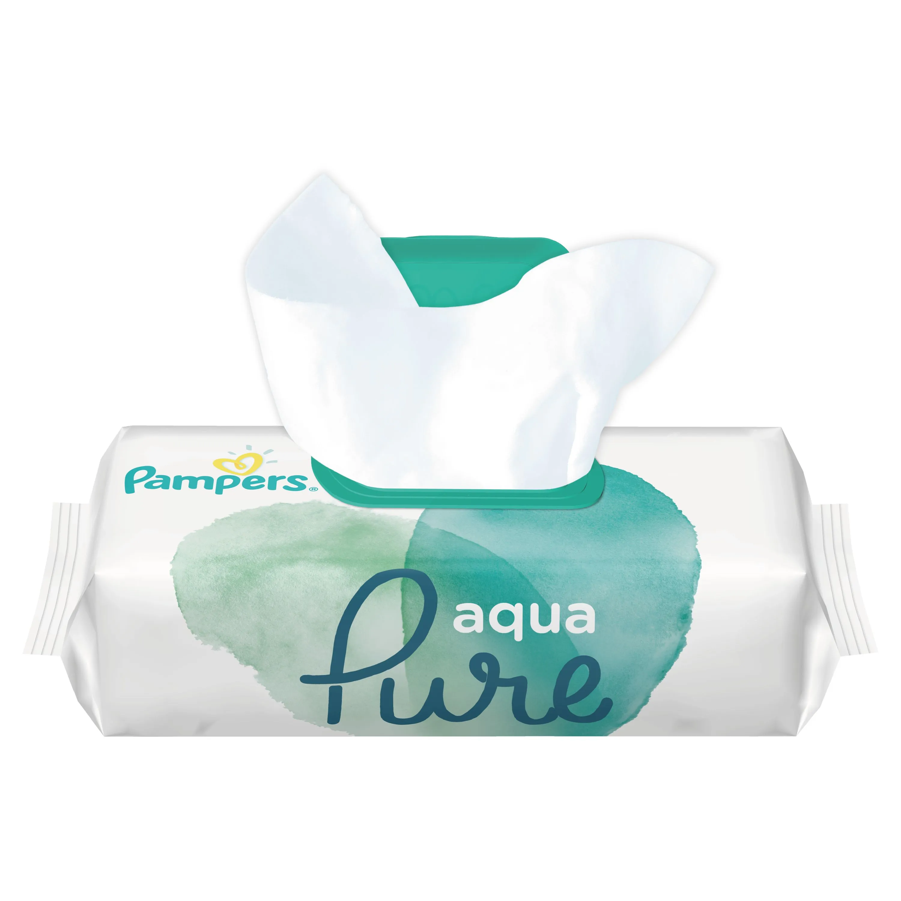 Pampers Aqua Pure vlhčené ubrousky 48 ks