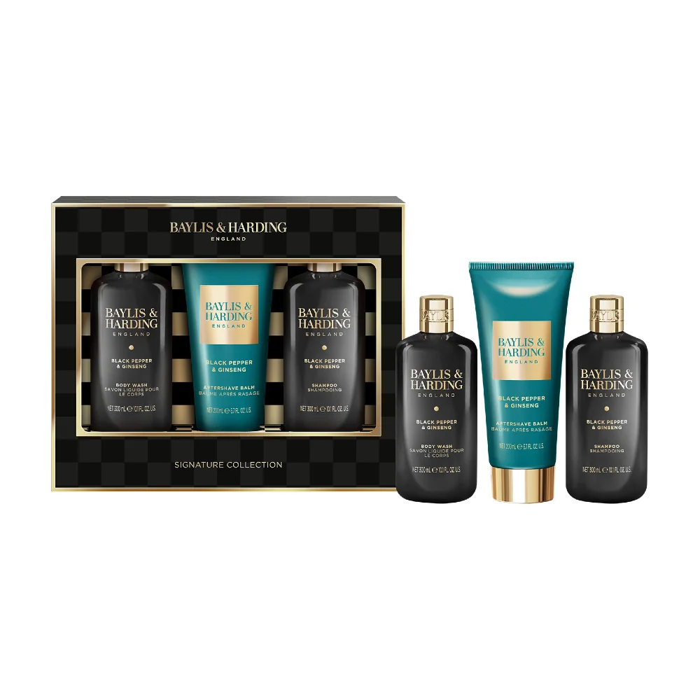 Baylis & Harding Pánská dárková sada péče o tělo Black Pepper 3 ks