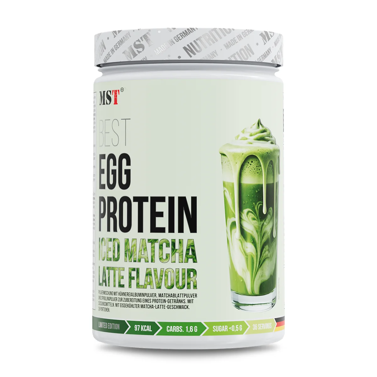 MST Nutrition Best Egg Protein 900 g matcha latte