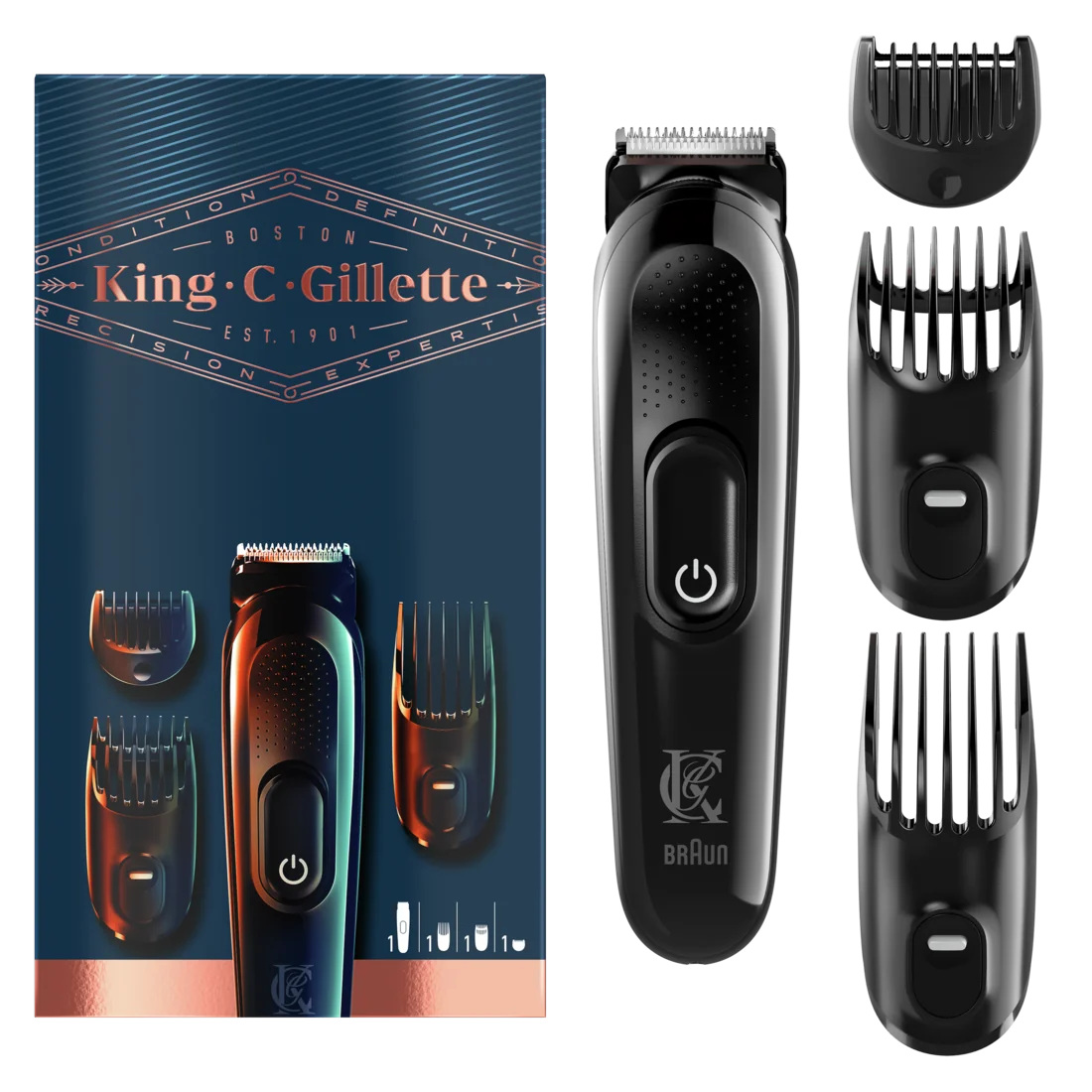 Gillette King Styler pánský zastřihovač vousů 1 ks
