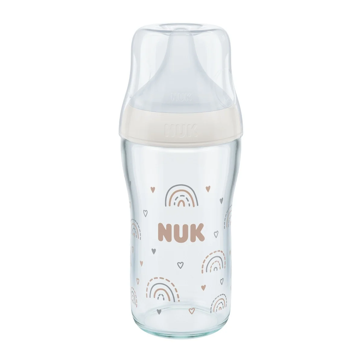 NUK Perfect Match Skleněná láhev 3m+ 230 ml 1 ks