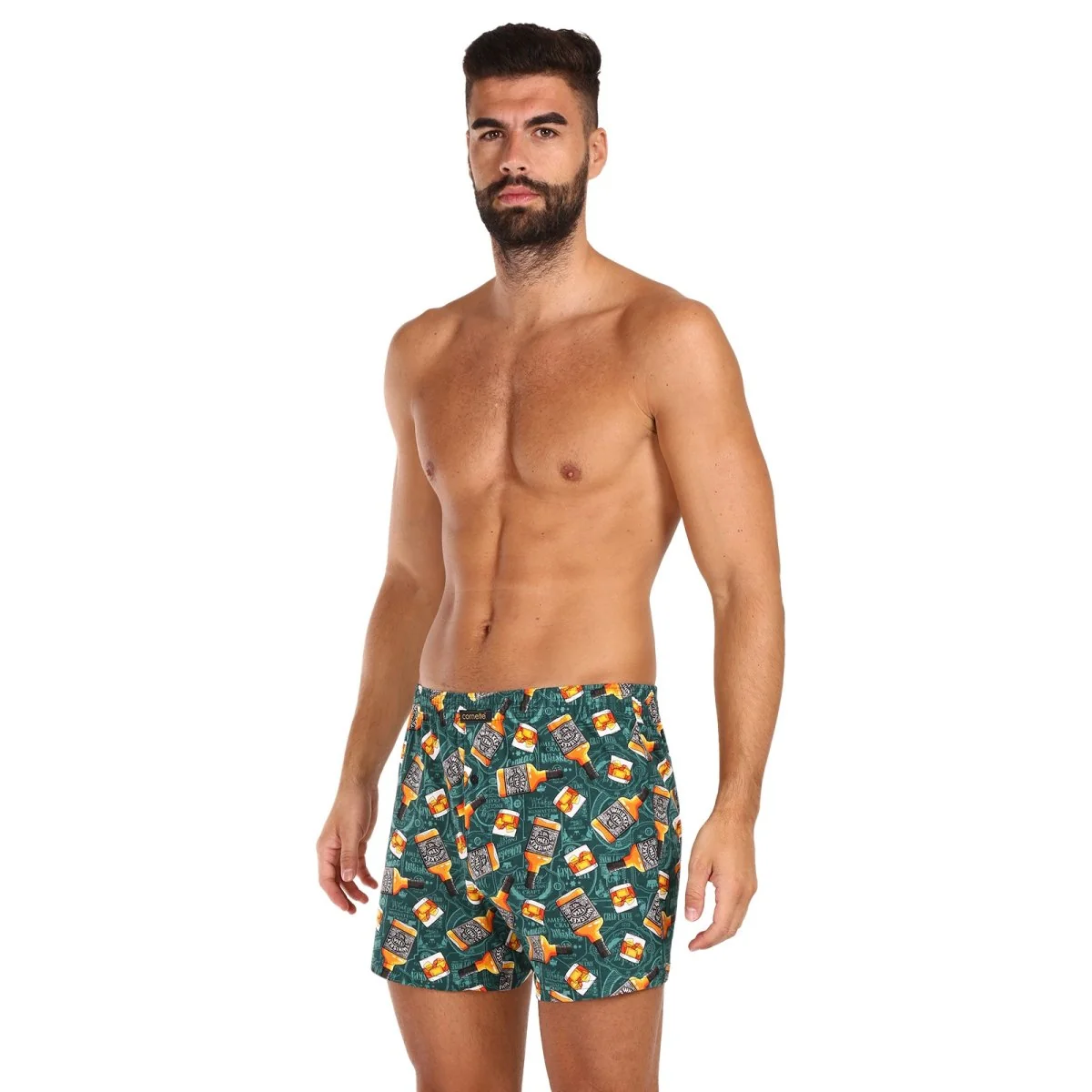 Cornette Pánské trenky Classic vícebarevné (001/146) M