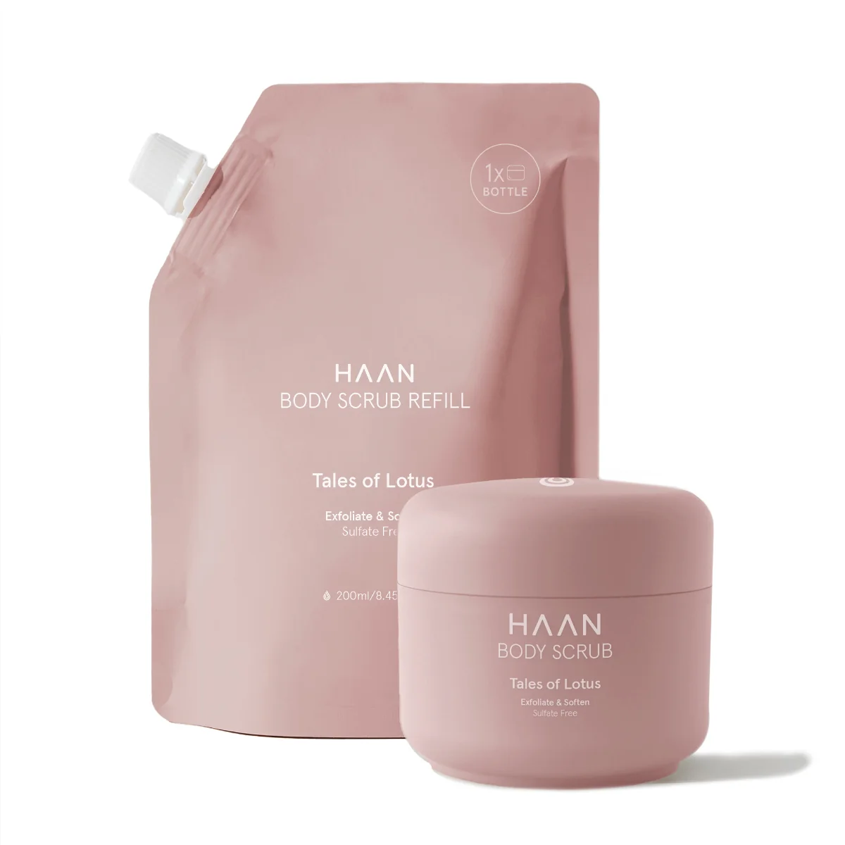 HAAN Tales of Lotus tělový peeling 200 ml