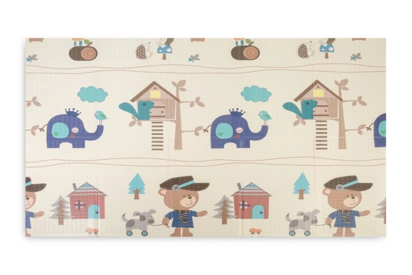 Toyz Lion Multifunkční pěnová podložka 200×150 cm – oboustranná, taška