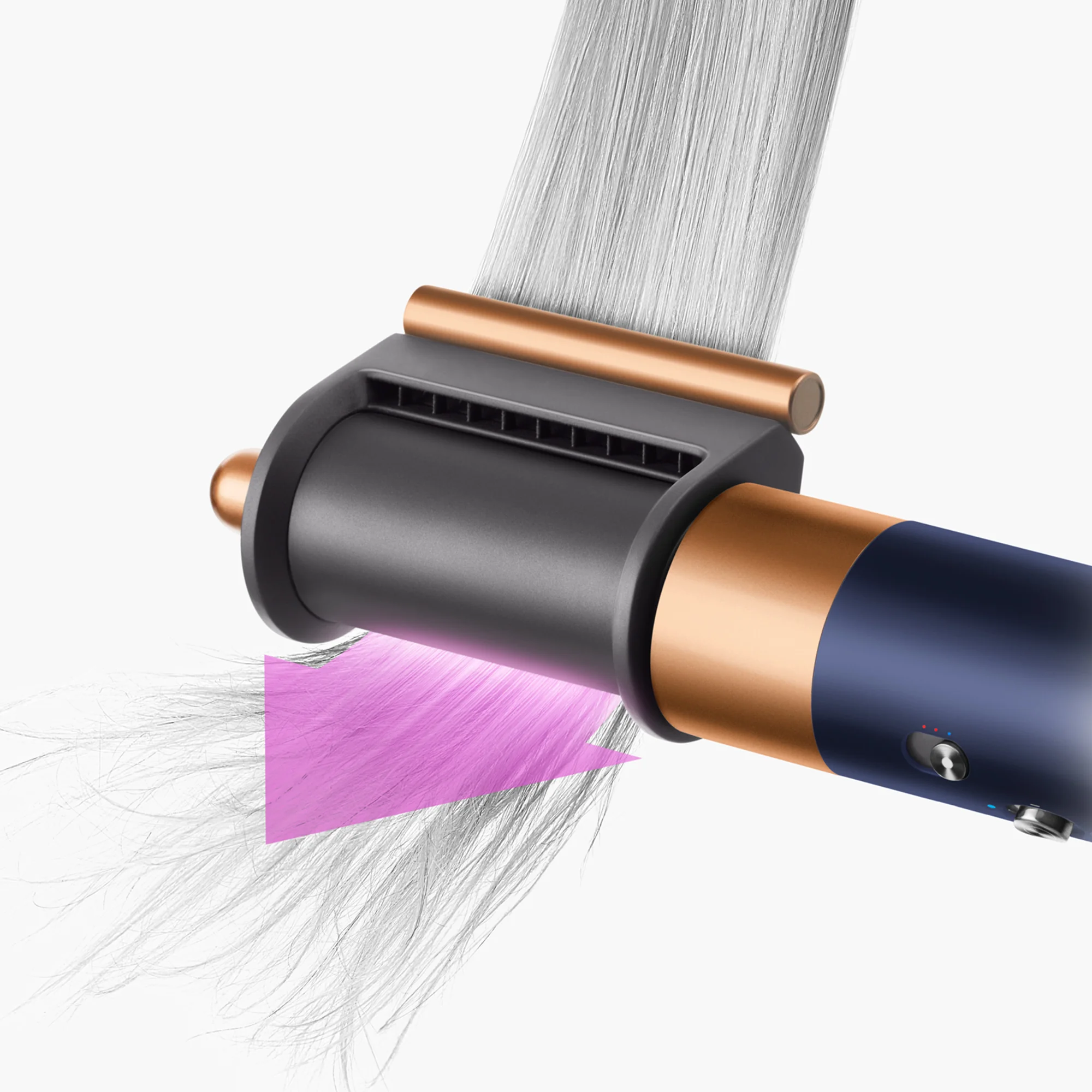 Dyson Airwrap Complete Long Volumise HS05 kulmofén pruská modrá/měděná