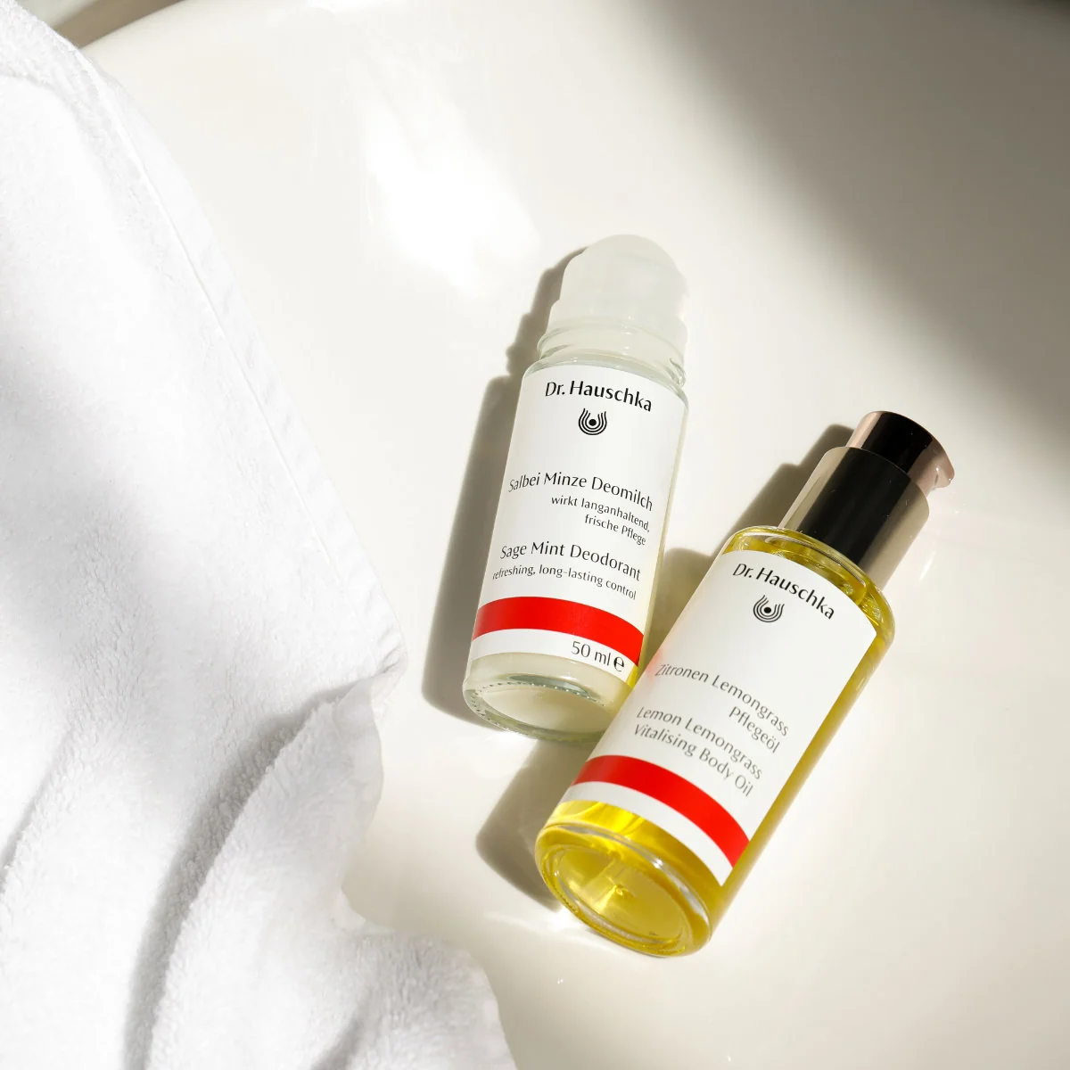 Dr.Hauschka Zpevňující tělový olej s citronem a citronovou trávou 75 ml