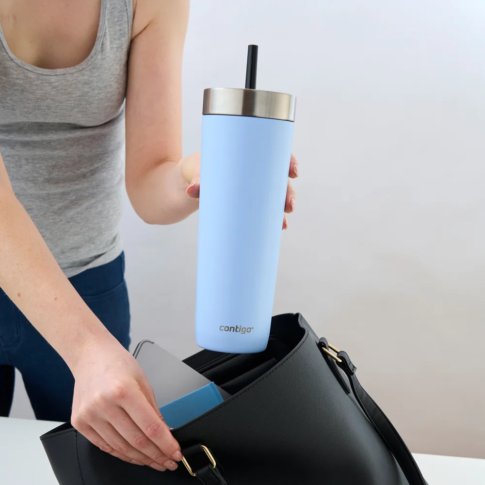 Contigo Láhev na pití Luxe Spillproof Tumb 720 ml modrá