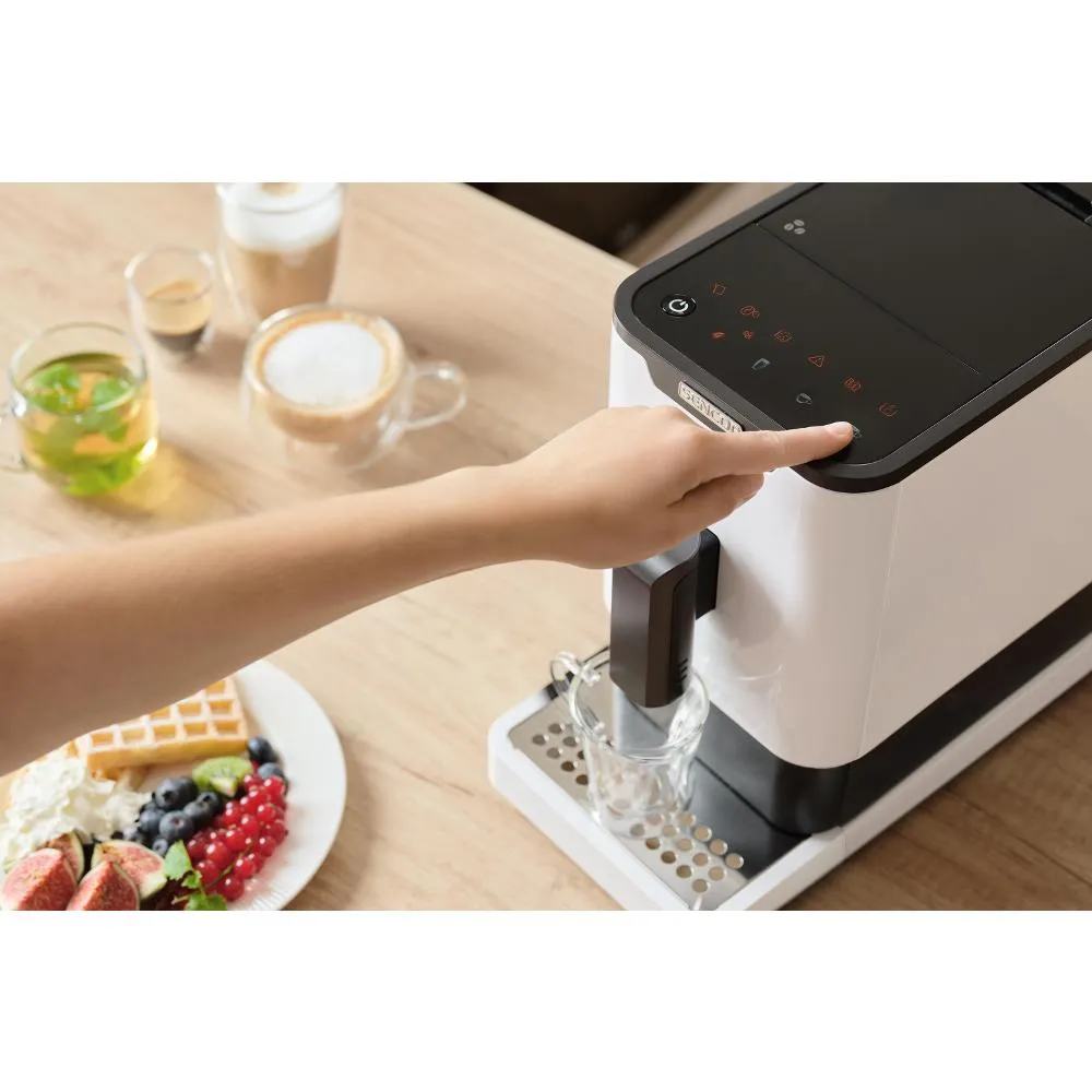 SENCOR SES 7210WH Espresso automatický kávovar černý/bílý