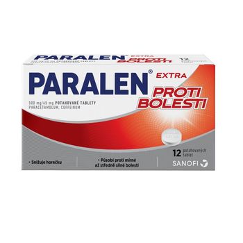 Paralen Extra proti bolesti 12 tablet