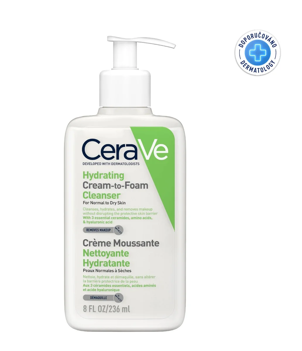 CeraVe Čisticí pěnící krém 236 ml