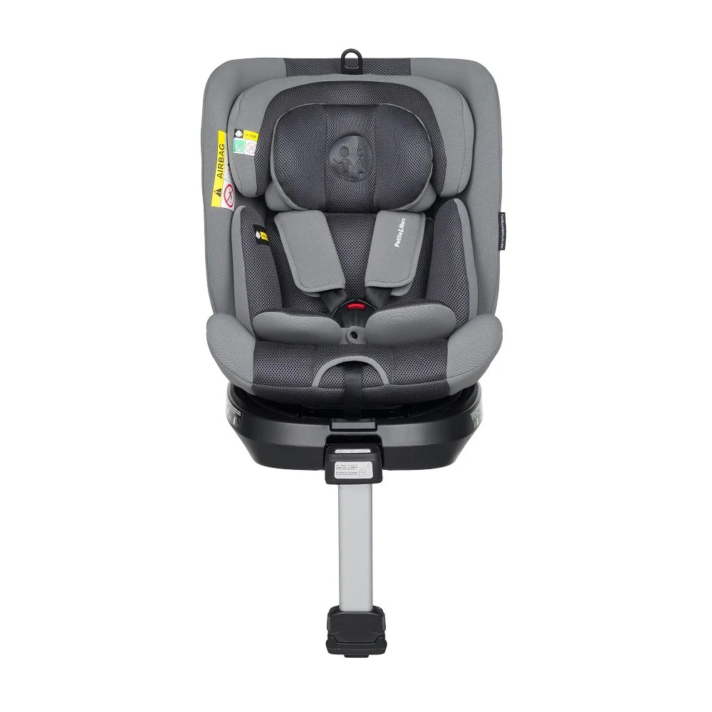 Petite&Mars Autosedačka Twistguard Pro i-Size Grey Air 40-150 cm(0-36 kg)