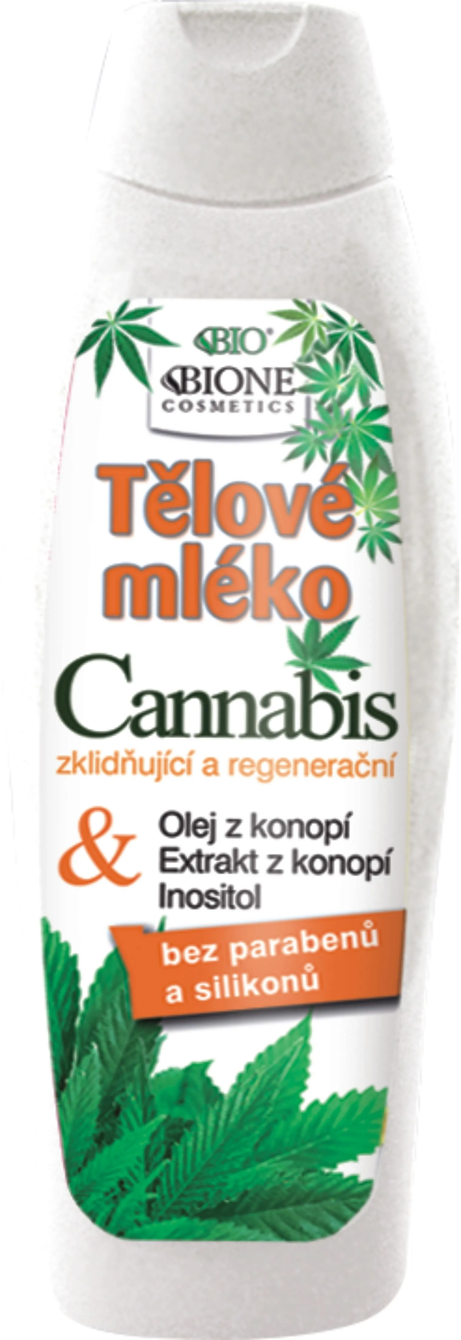 BIO BIONE Cannabis Tělové mléko 505 ml