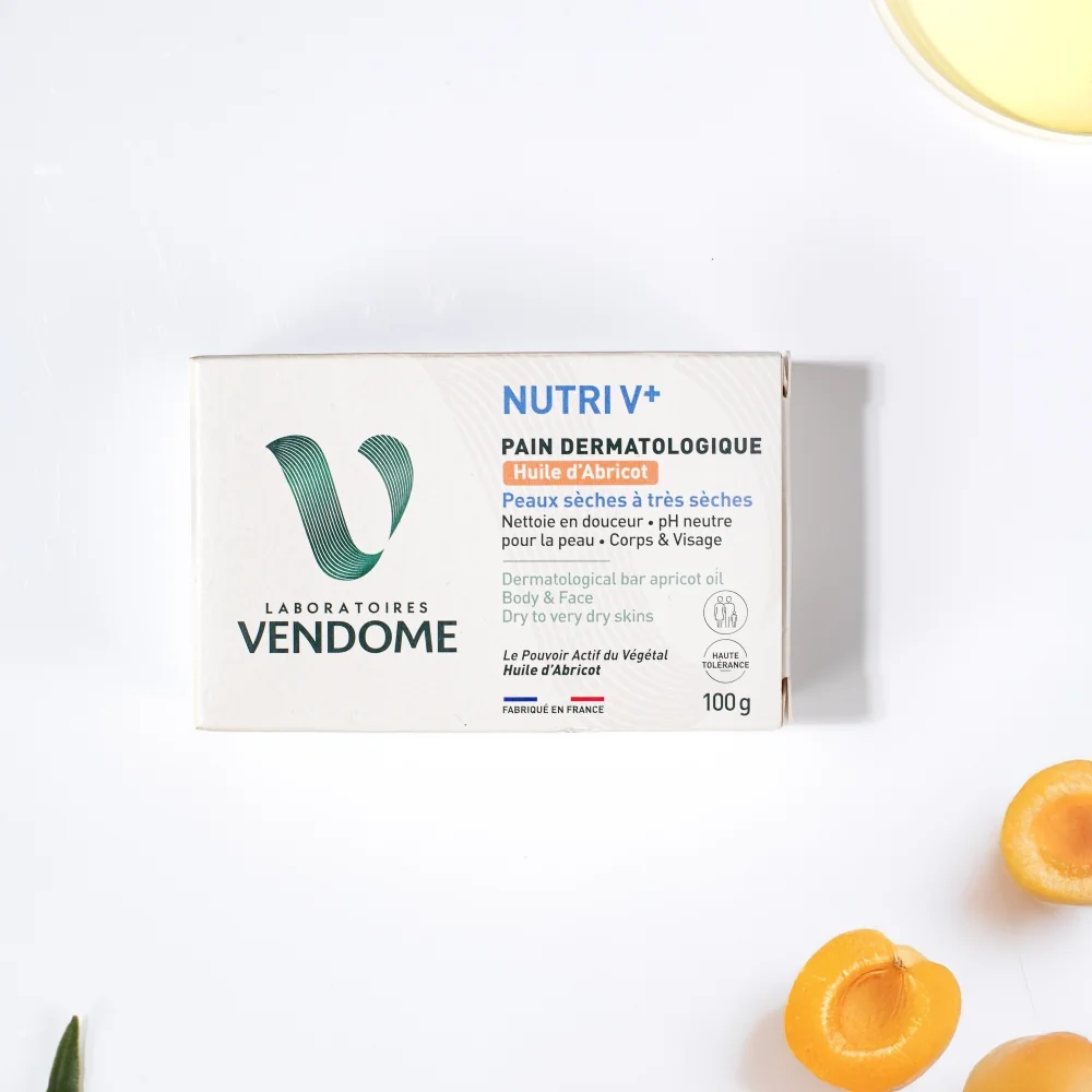 Laboratoires Vendome Nutri Dermatologické mýdlo s meruňkovým olejem 100 g