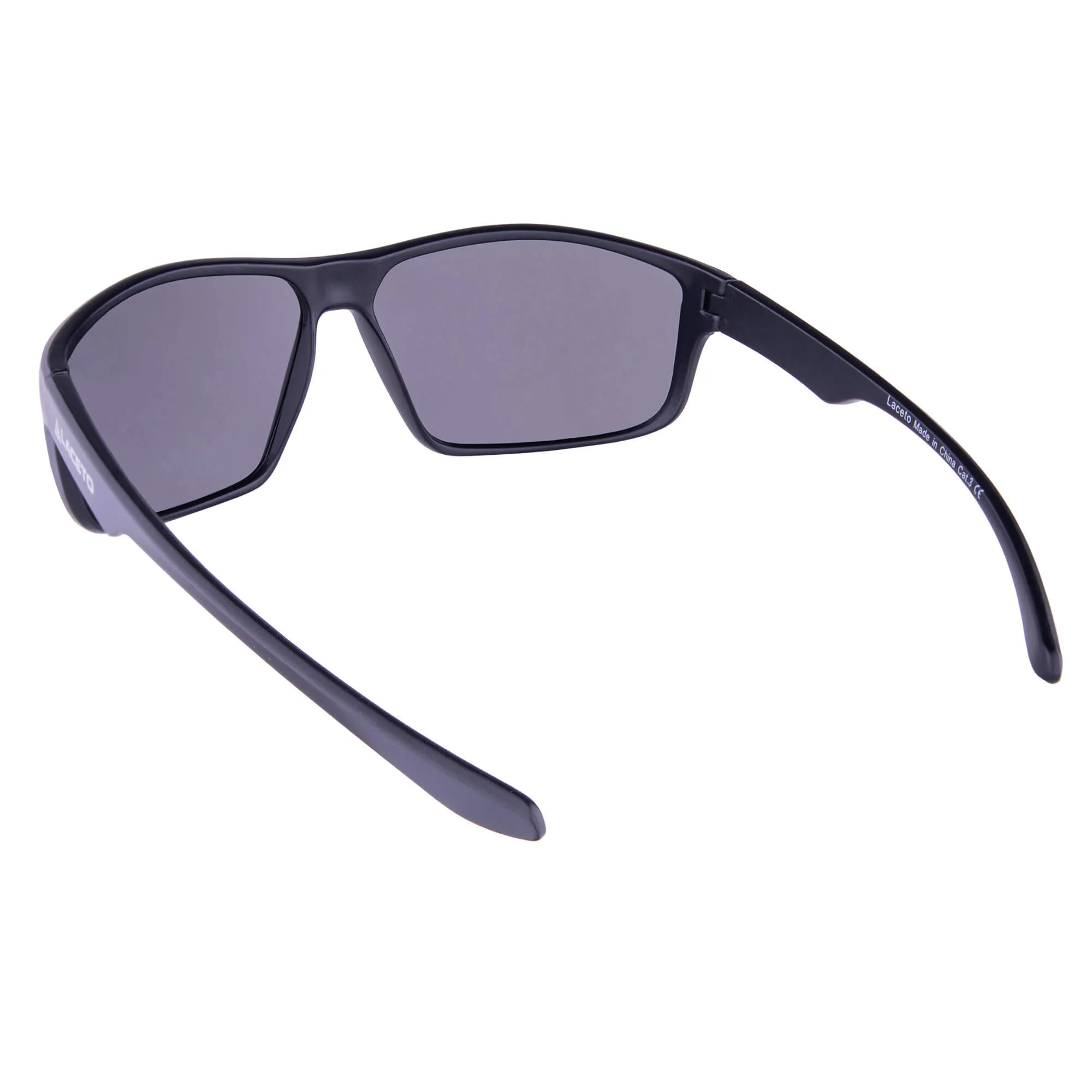 LACETO Sluneční brýle ENJI Black ECO – Polarizační