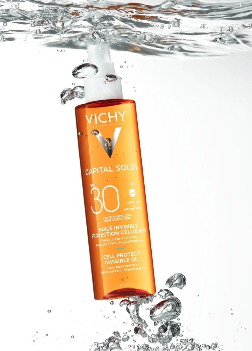 Vichy Capital Soleil Neviditelný olej SPF30 200 ml
