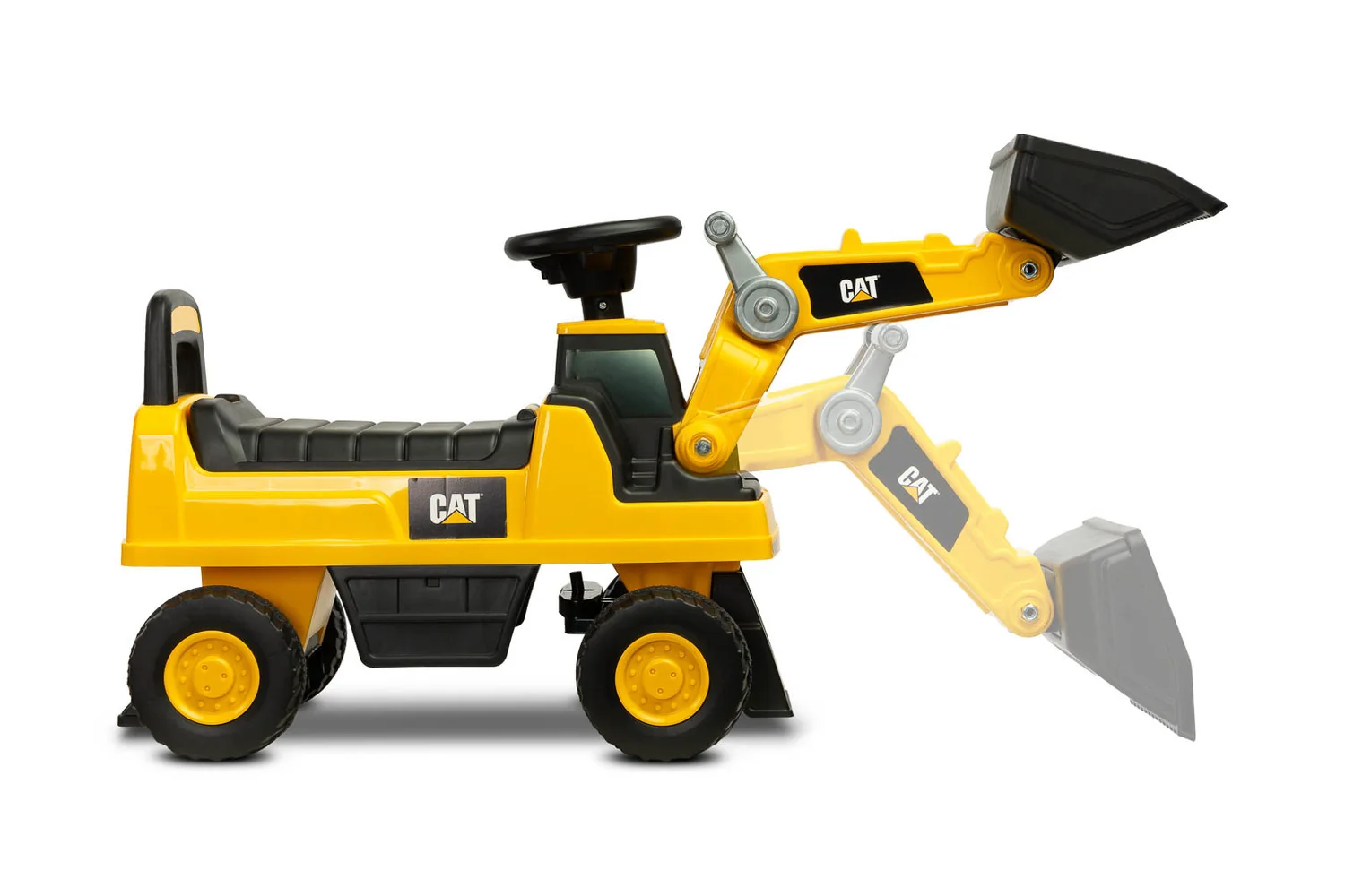 Toyz Odrážedlo, nakladač CAT, žluté